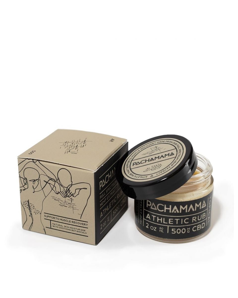 PACHAMAMA CBD ATHLETIC RUB FOR PAIN
