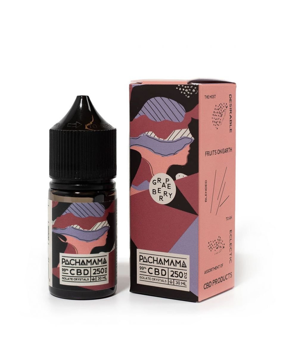 PACHAMAMA CBD VAPE JUICE GREEN BERRY