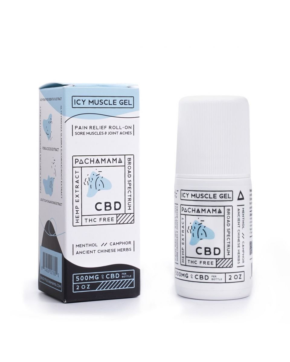 PACHAMAMA CBD ICY MUSLCE GEL FOR PAIN