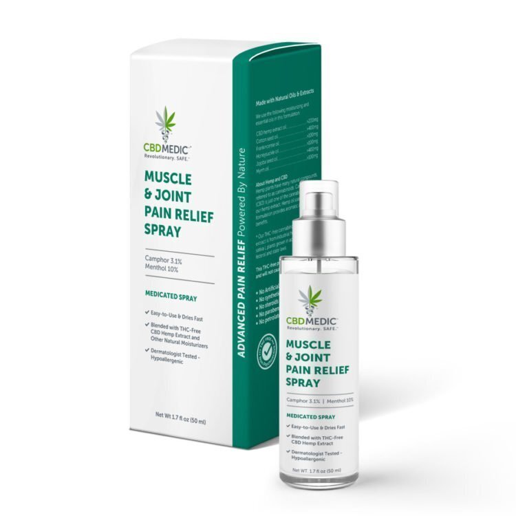 muscle and joint spray