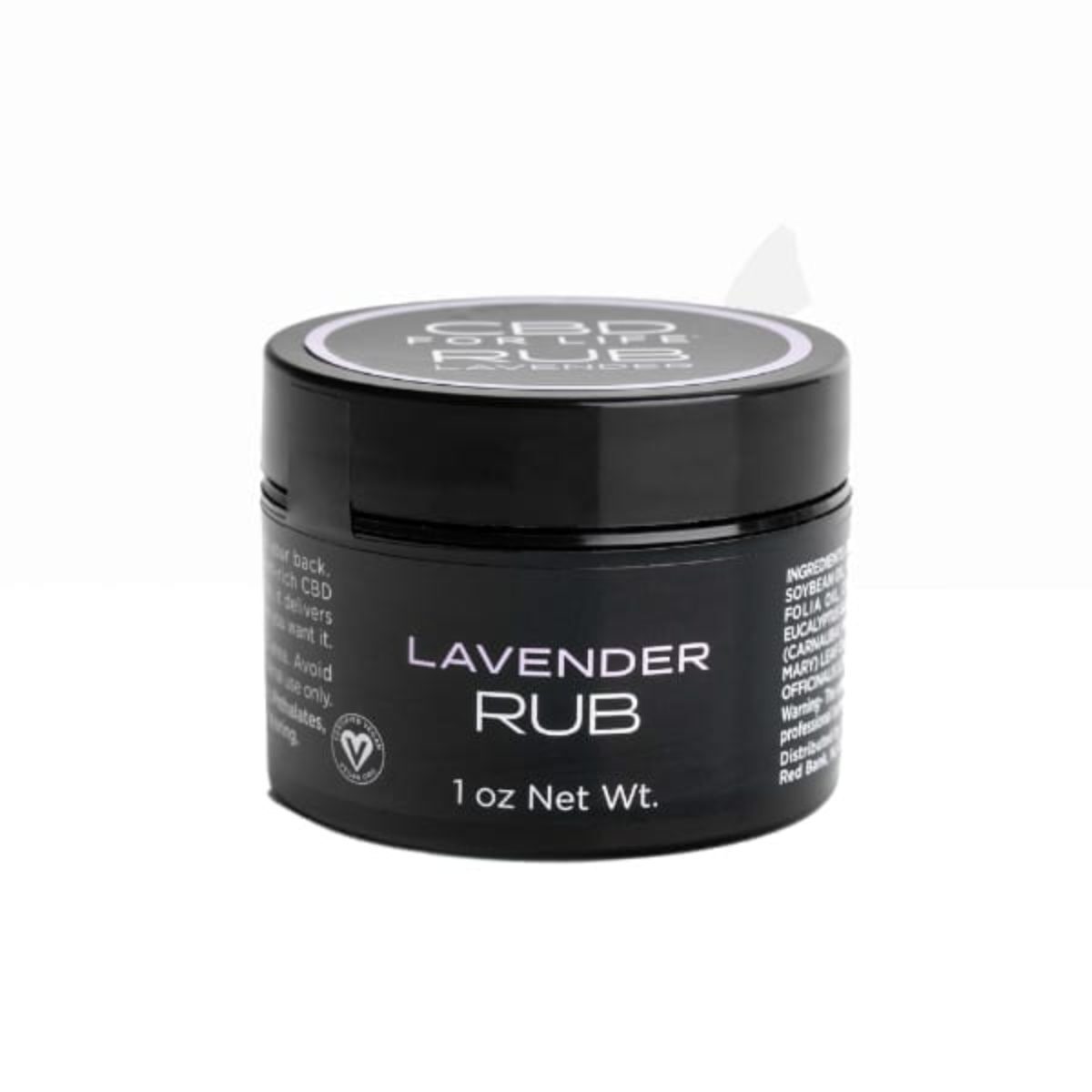 CBD for Life CBD Lavender Rub Topical