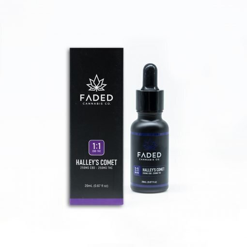 Green Society Faded Cannabis Co_ Halley's Comet Tinctures CBD