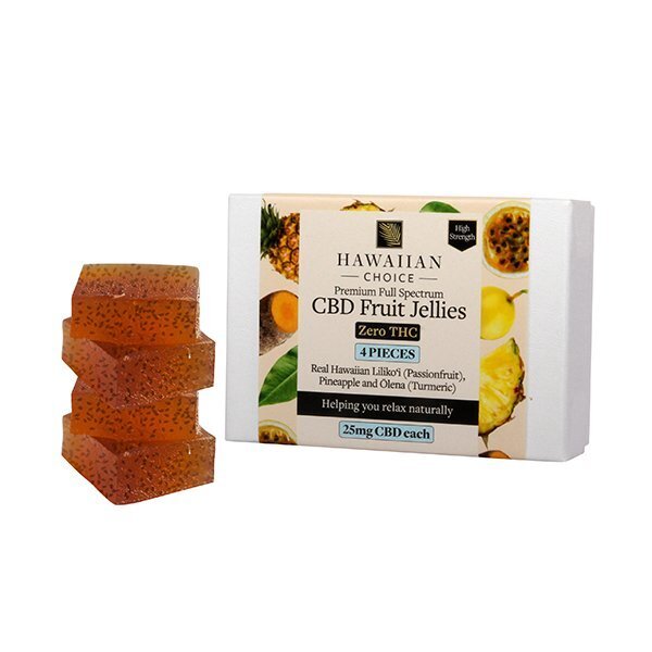 Hawaiian Choice CBD Fruit Jellies