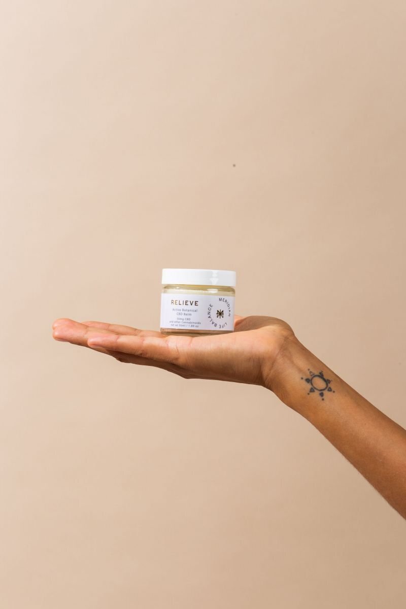Meridian Life Balance Active Botanical CBD Balm