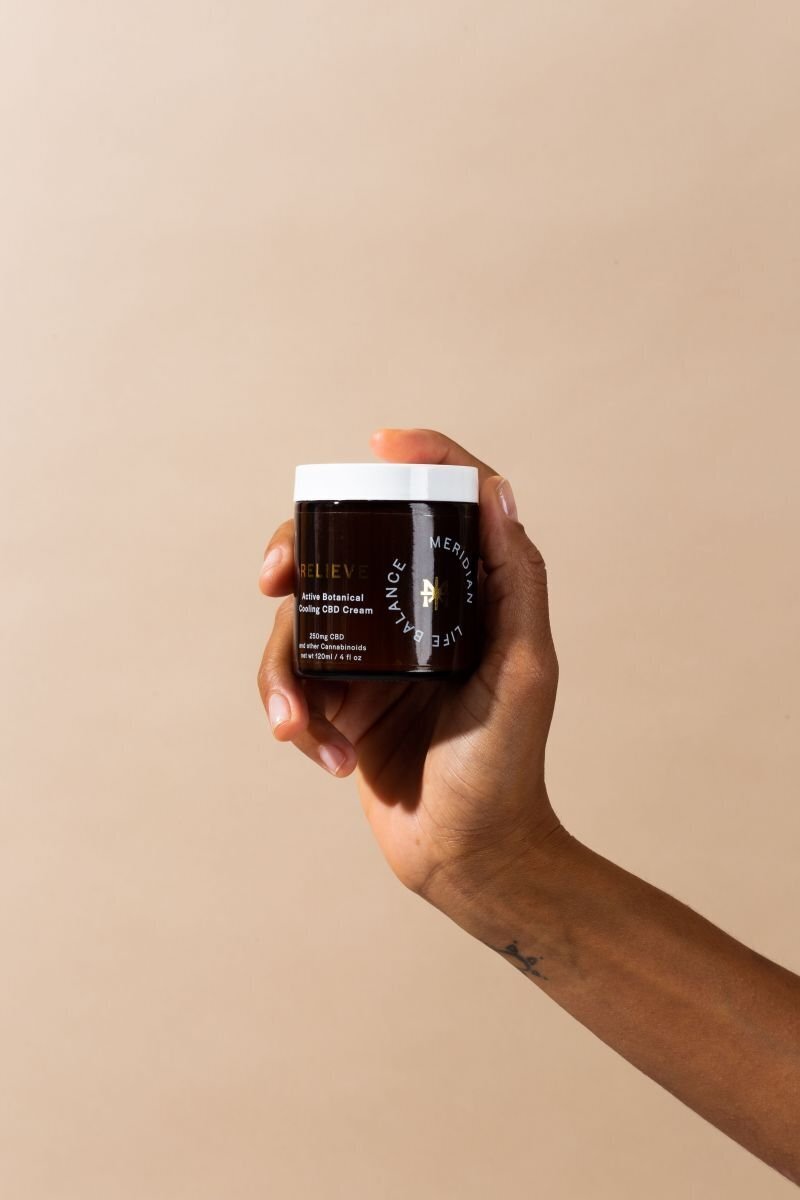 Meridian Life Balance Active Botanical Cooling CBD Cream