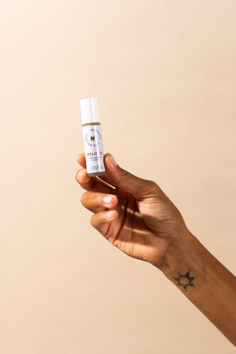 Meridian life balance CBD essential oil roller