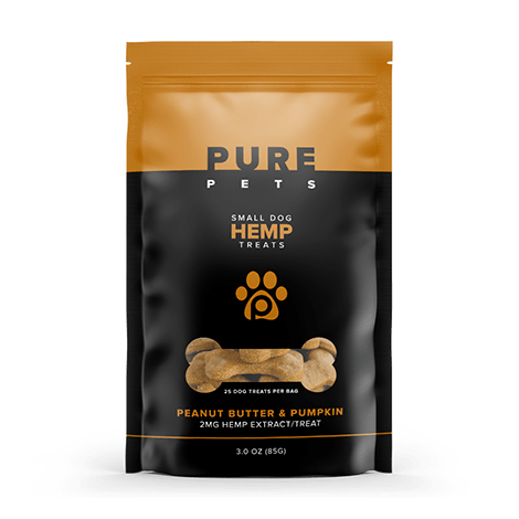 PureKana Hemp Dog Treats Peanut Butter & Pumpkin