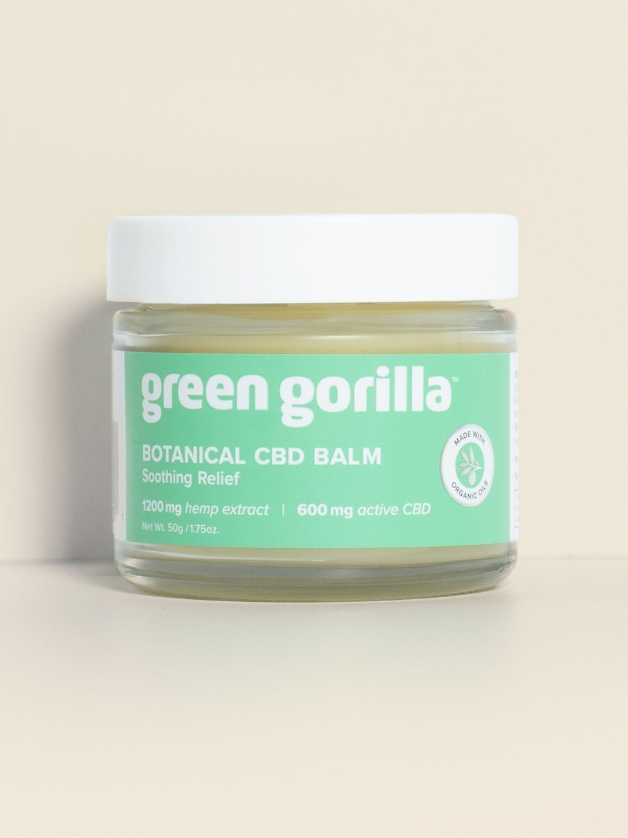 Green Gorilla Organic Botanical CBD Balm 1200mg