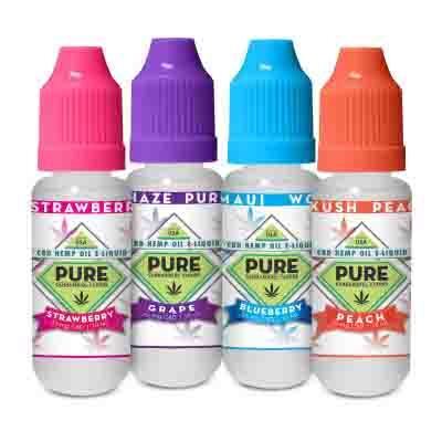 Pure CBD Vapor CBD Vapor 4 pack 25mg