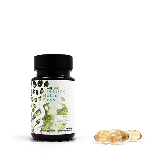creating better days cbd broad spectrum capsules