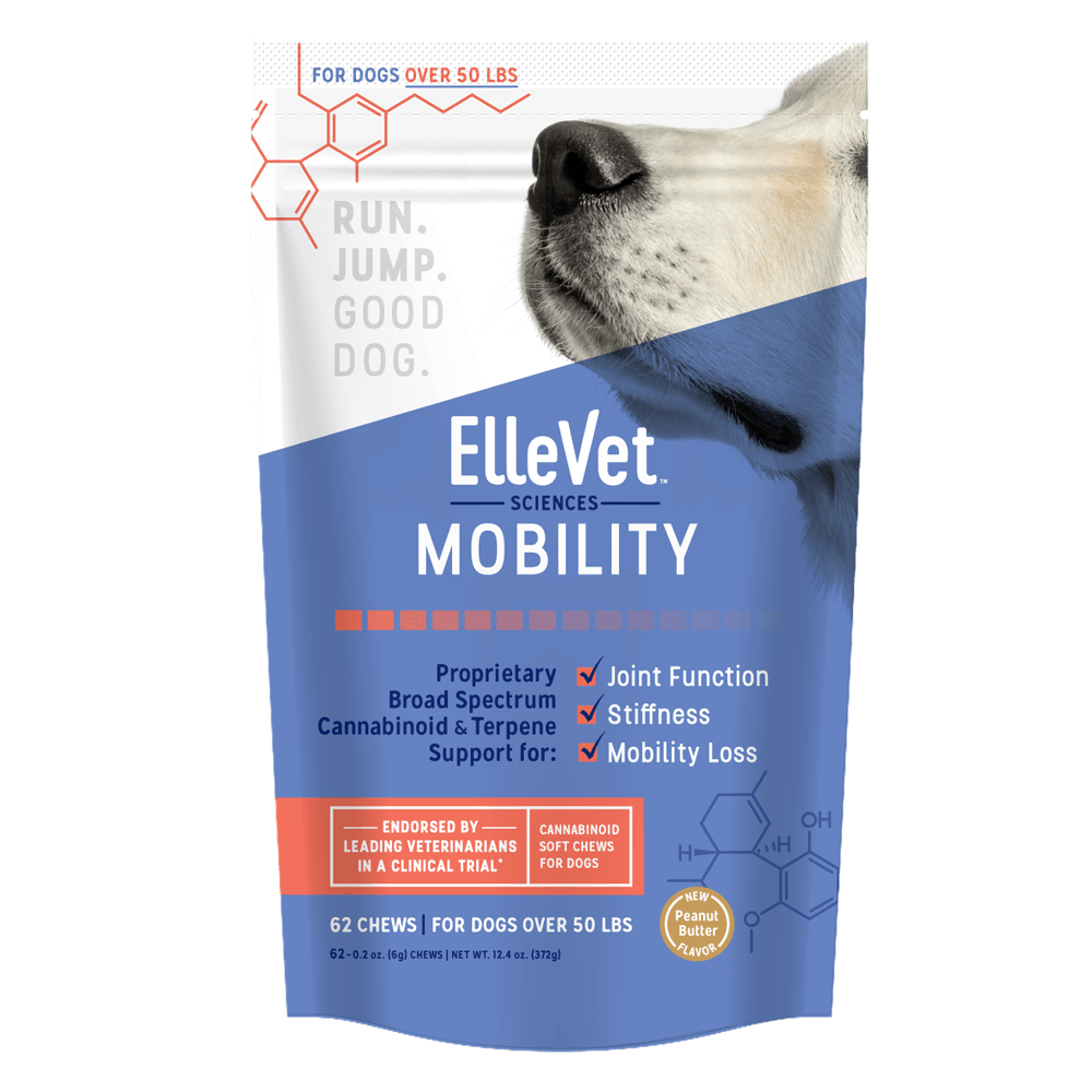 ElleVet Sciences Hemp CBD CBDA Chews for Large Dogs