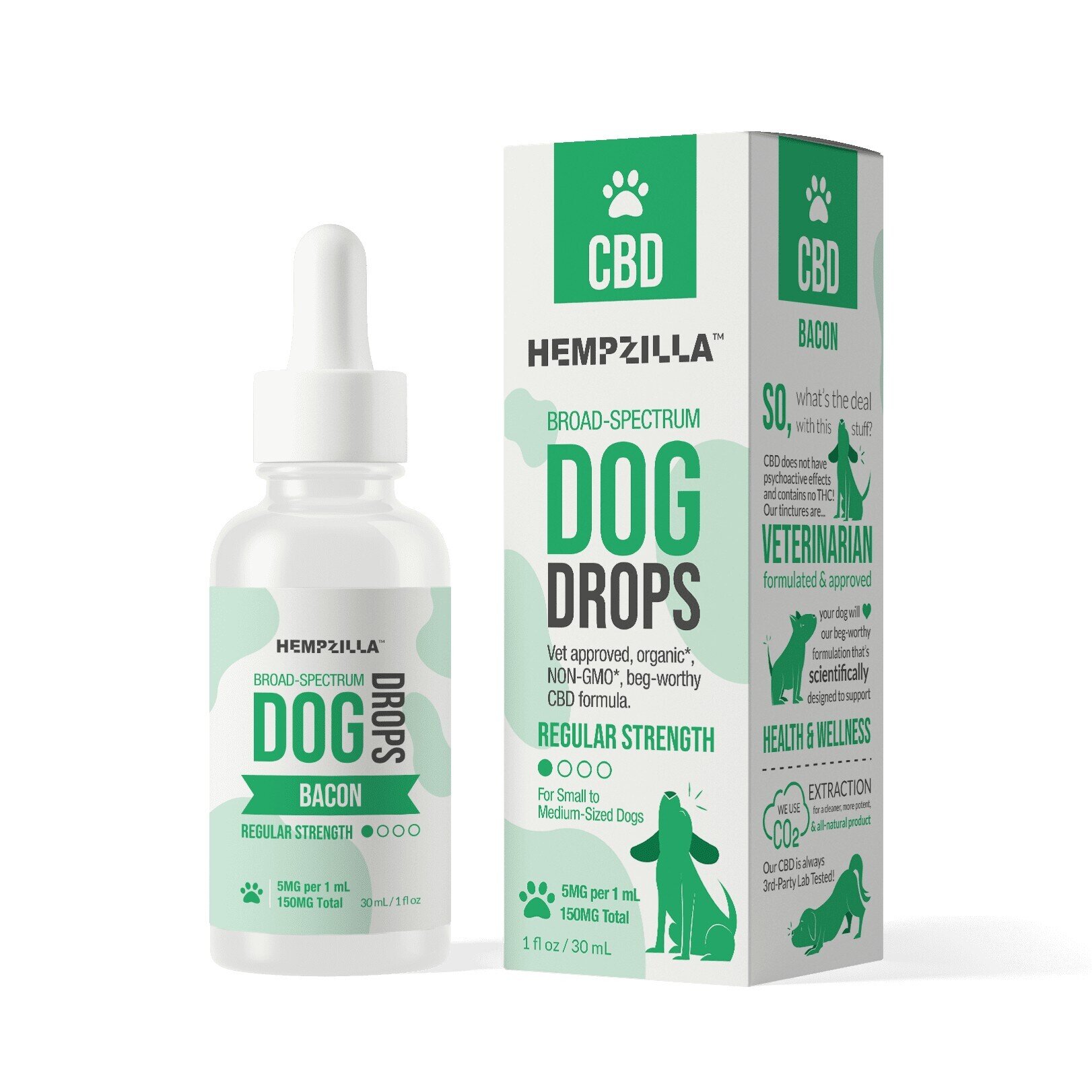 Hempzilla CBD Dog Drops
