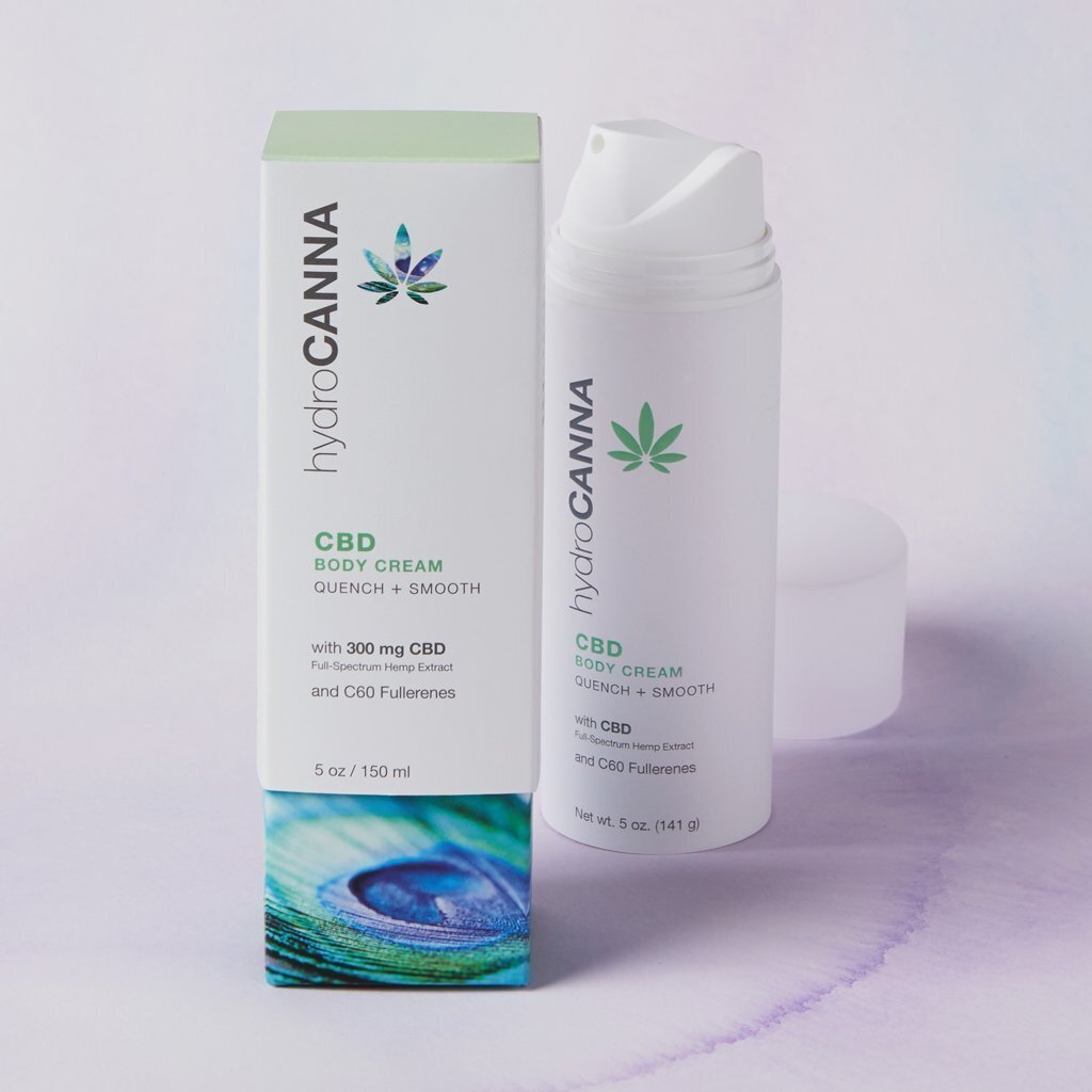 Irwin Naturals HydroCanna CBD Body Cream 300mg