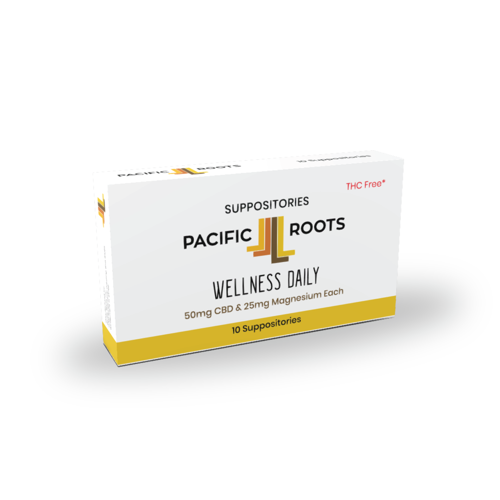 Pacific Roots Wellness Daily CBD Suppositories