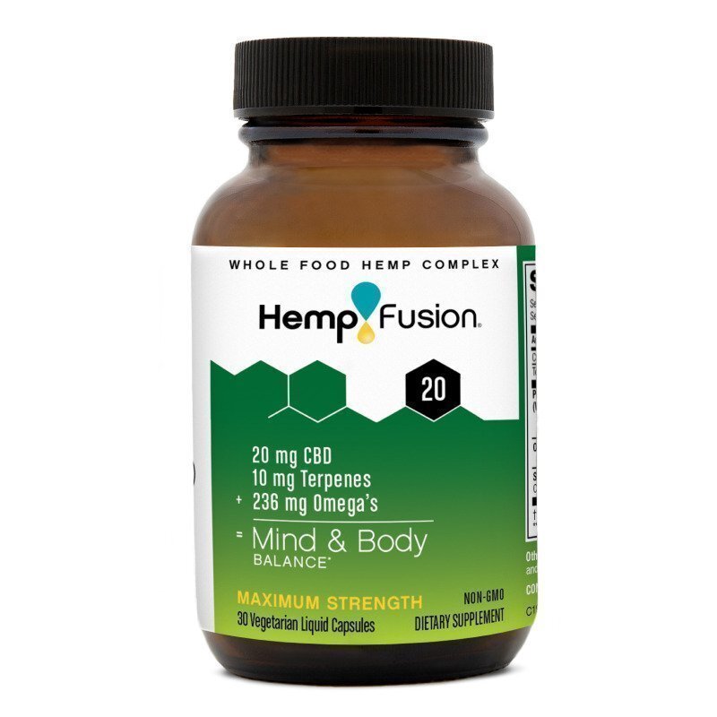 HempFusion CBD Capsules for Mind & Body