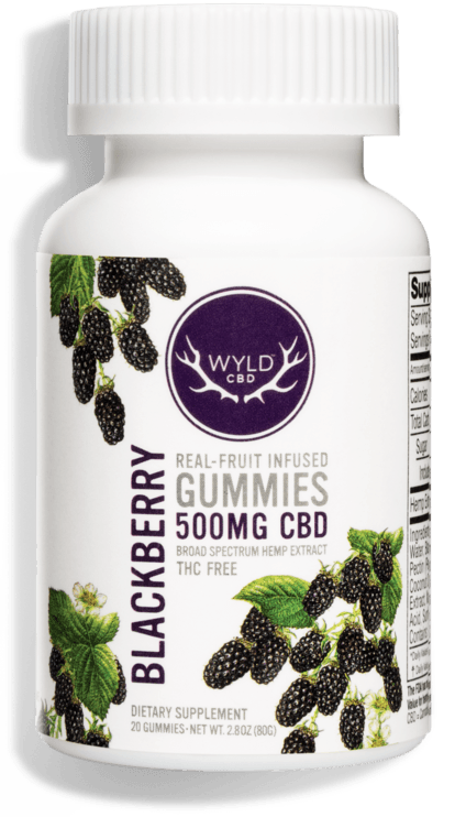WYLD CBD Blackberry Gummies