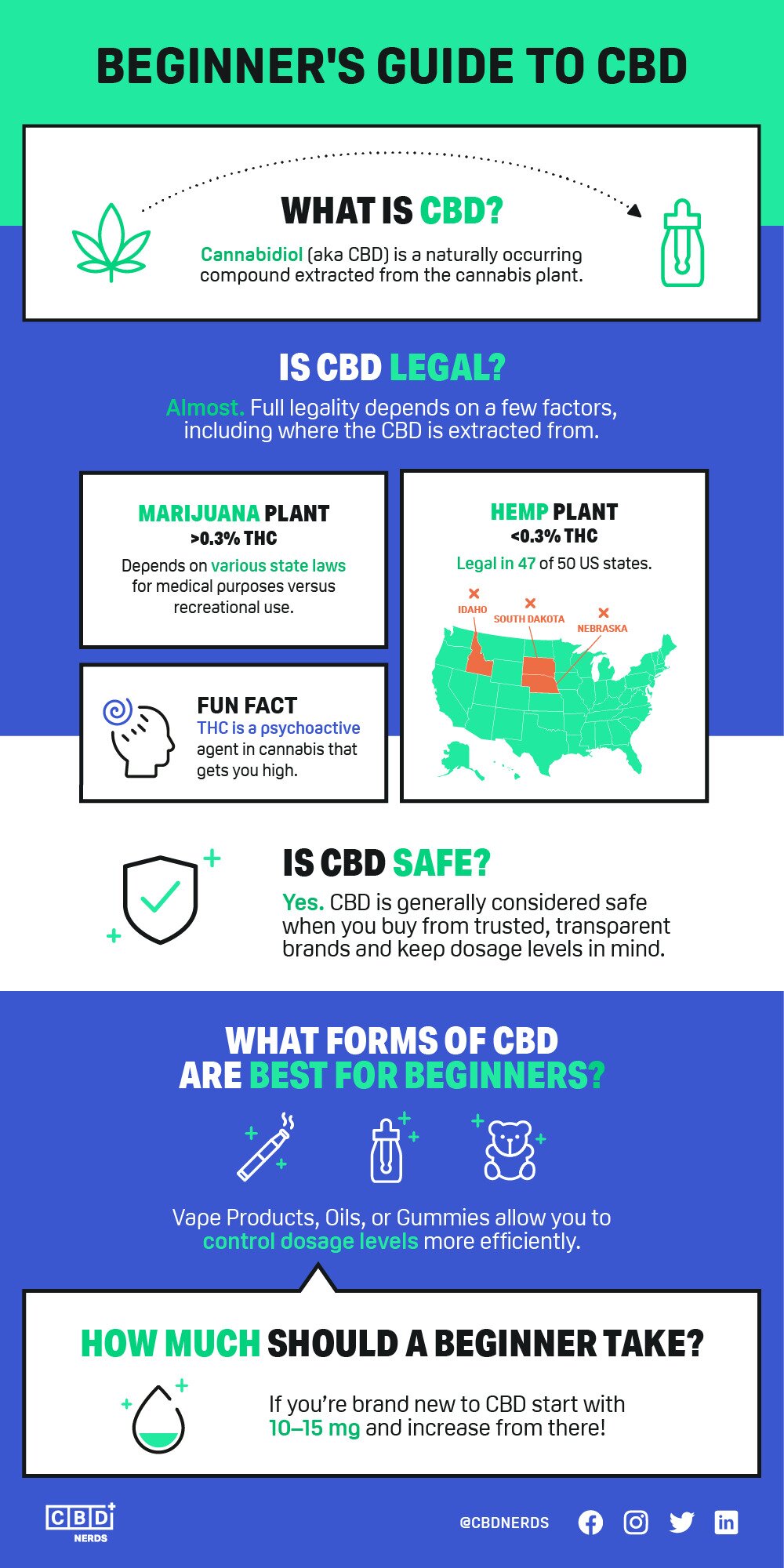 Beginner's Guide to CBD: What is CBD? How does CBD work?