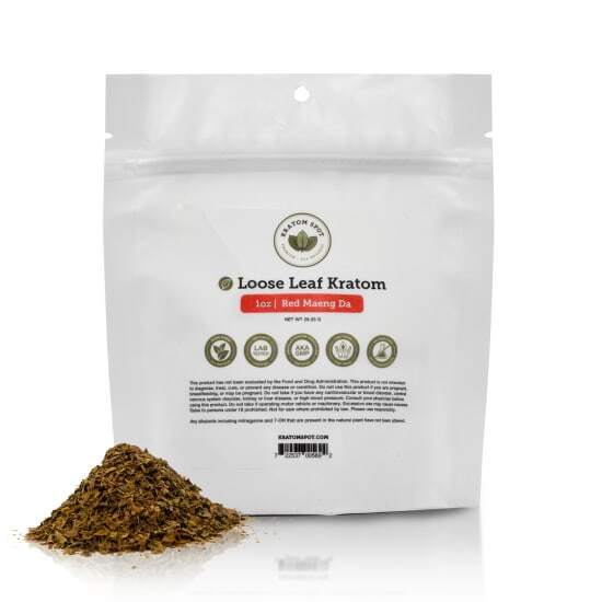 Kratom Spot Red Maeng Da Loose Leaf