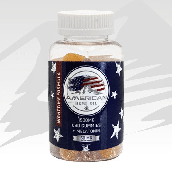 American Hemp Oil CBD with Melatonin PM Gummies