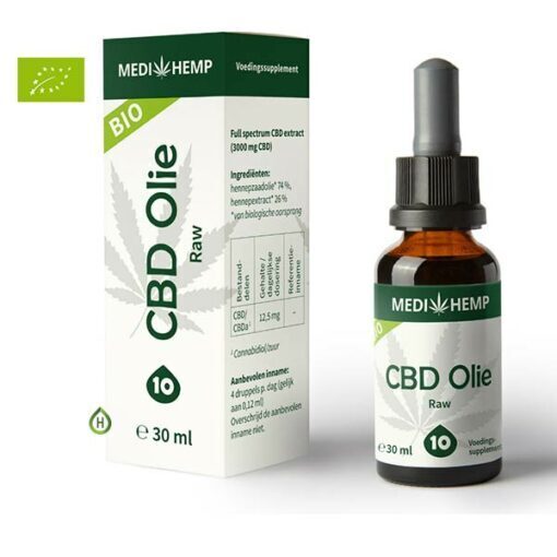 Euphoria CBD Oil Raw 10% 30mL