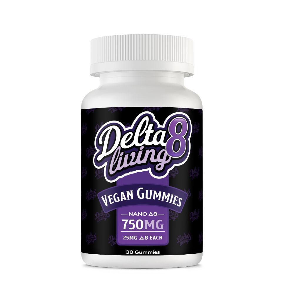 CBD Living Delta-8 Vegan Gummies 750mg