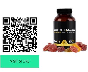 Exhale Gummies QR Code