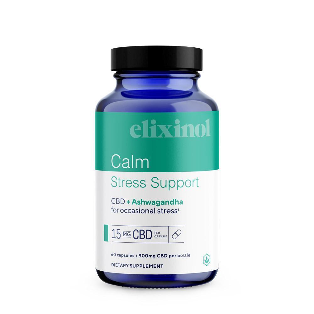 Elixinol Calm Stress Support Capsules
