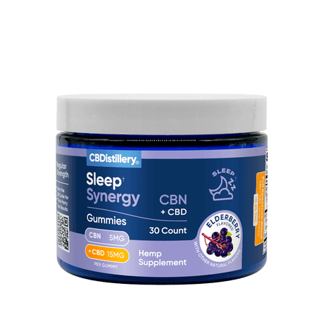 CBDistillery Sleep Synergy CBN + CBD Gummies