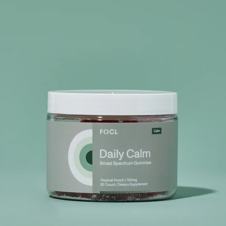 FOCL Daily Calm Broad Spectrum Gummies