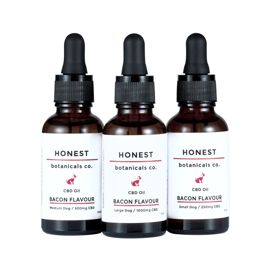 Honest Botanicals Bacon Flavored CBD Oil for Dogs