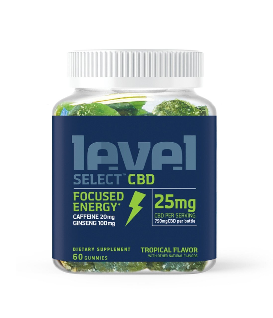 Level Select CBD Gummies Focused Energy