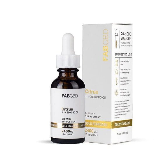 FAB CBD CBG Oil
