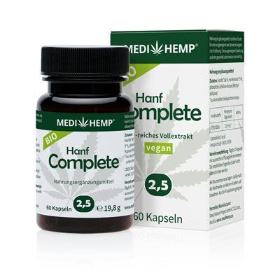 Medihemp Organic Hemp Extracts - CBD-capsules