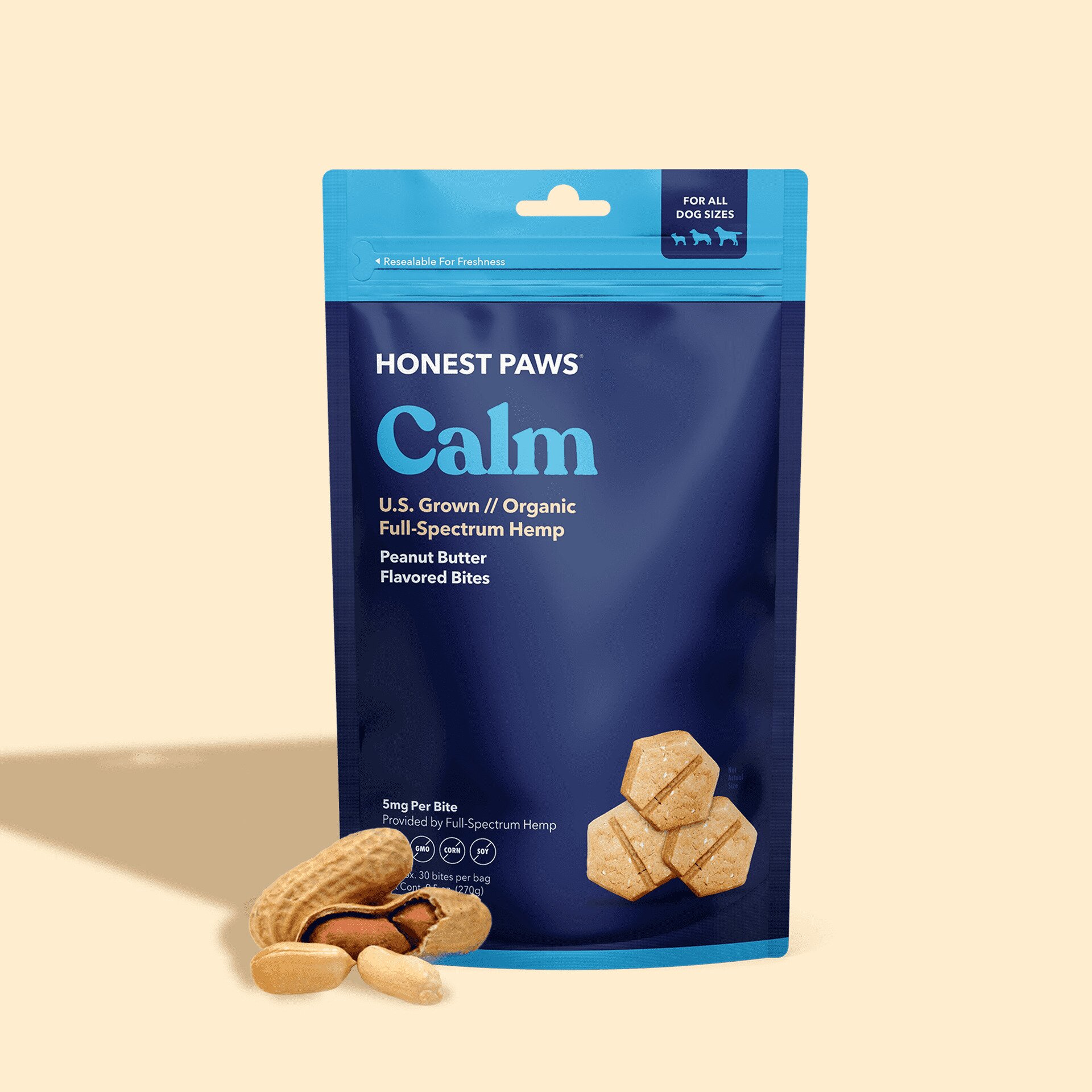 Honest Paws Calm Hemp Bites