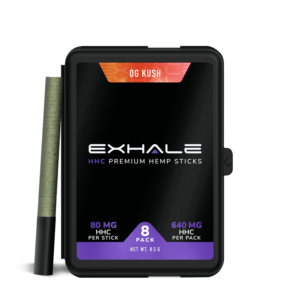 Exhale Wellness HHC CIGARETTES - OG KUSH