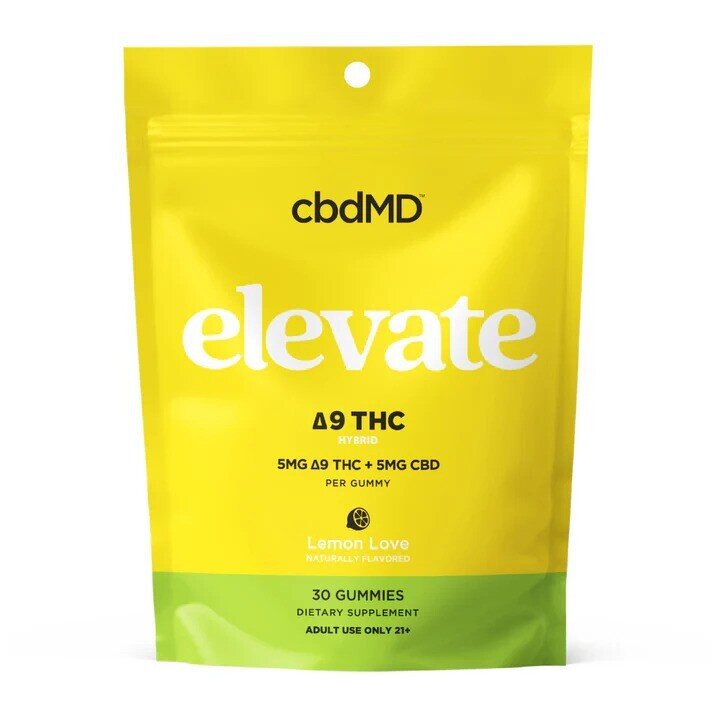 cbdMD Delta 9 THC Elevate Gummies