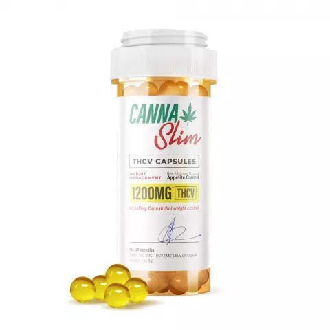 Diamond CBD Canna Slim THCv Capsules