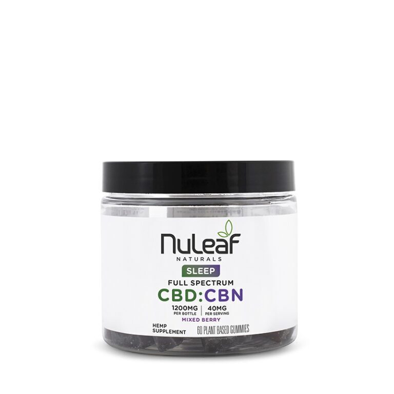 NuLeaf Naturals CBD and CBN Gummies