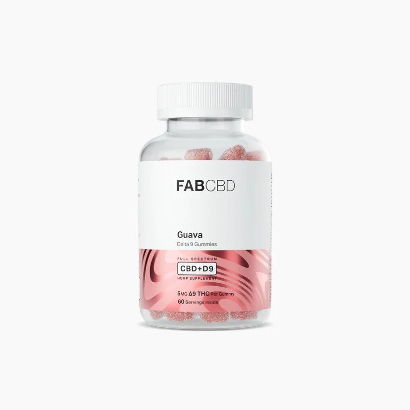FAB CBD Delta-9 Gummies Guava