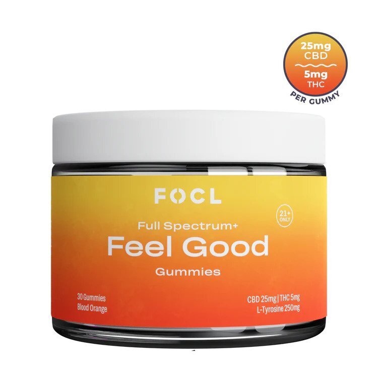FOCL Full Spectrum+ Feel Good Gummies