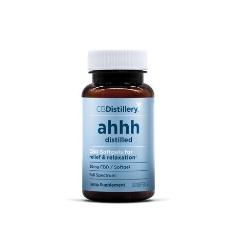 CBDistillery 30mg Full Spectrum CBD Softgels