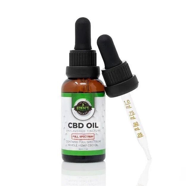 Eden's Herbals FULL SPECTRUM CBD OIL TINCTURE