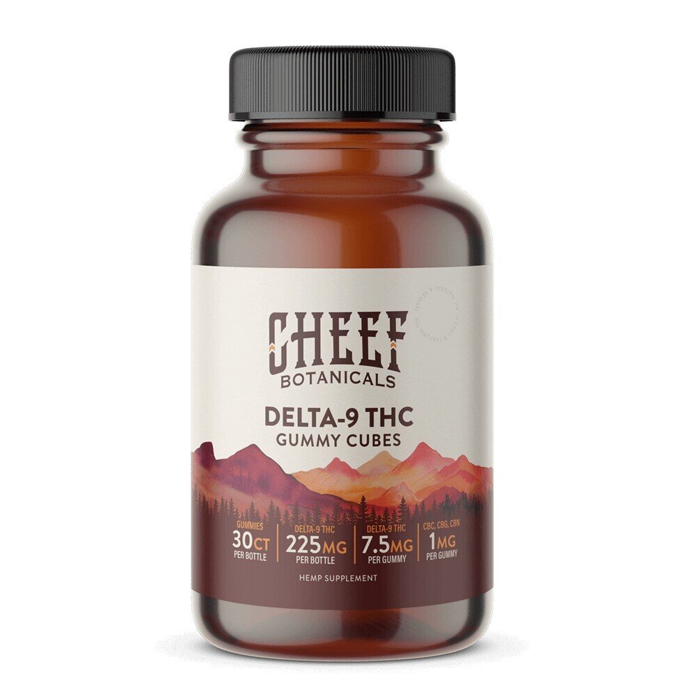 Cheef Botanicals Delta 9 Gummy Cubes